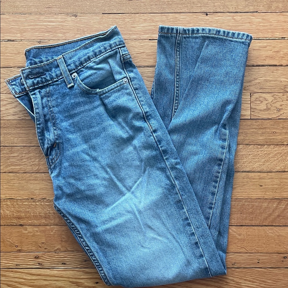 Levi's Light Blue Straight Jeans